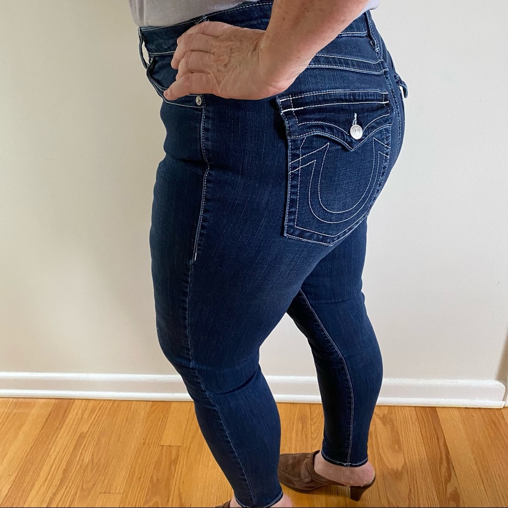True Religion Skinny Jennie Curvy With Flaps
